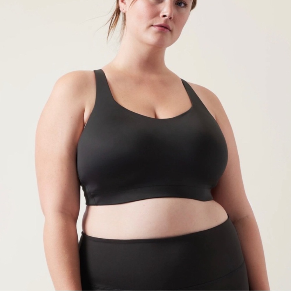 Athleta Black Advance Bra Size 36DD